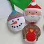 Father Christmas bauble - Christmas tree decoration kit