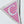 Cross stitch bunting letter C flag