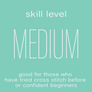 This kit is rated at a medium skill level